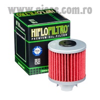 Filtru ulei Hiflofiltro HF118 - Honda CB 50 R (04) - ATV 125 M (86-87) - TRX 125 A (87-88)